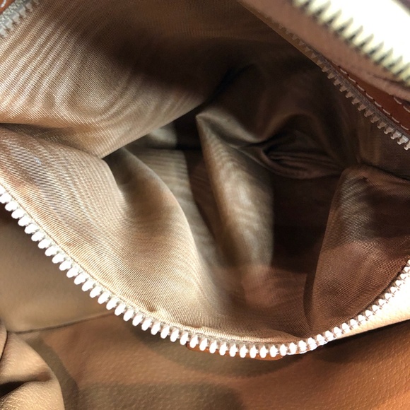 Celien Brown Macadam Handbag Sku#84024 - Picture 9 of 10